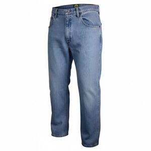 Cabela's Vintage Straight Leg Casual Rugged Denim Blue Jeans Men's Size 34x34